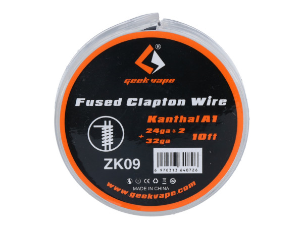 Geek Vape Kanthal A1 Fused Clapton Wire 24GA Wickeldraht