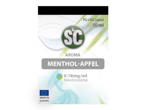 SC Liquid Apfel-Menthol