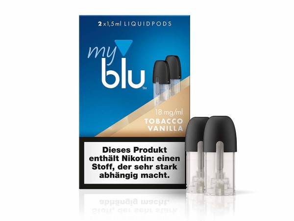 myBlu Pod Tabacco Vanilla 2er Pack