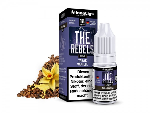 InnoCigs Liquid Tabak-Vanille (The Rebel)
