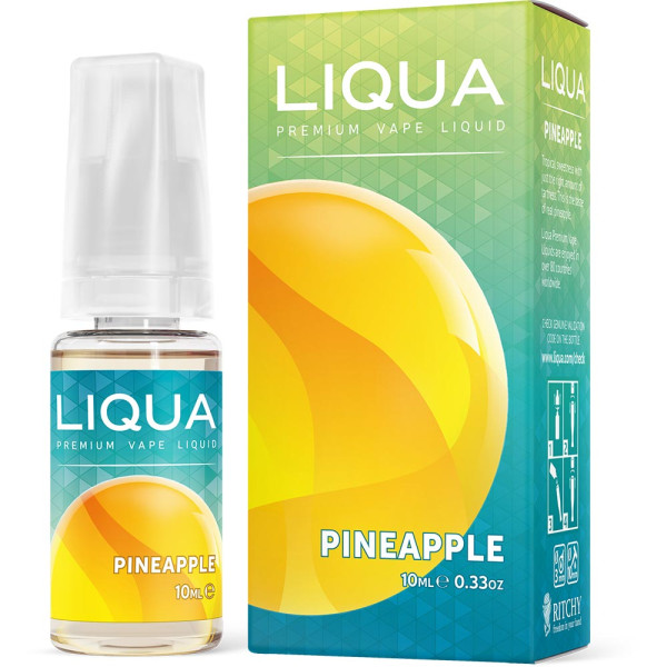 LIQUA Pineapple - Nikotinfreies eLiquid für e-Zigaretten und e-Shishas