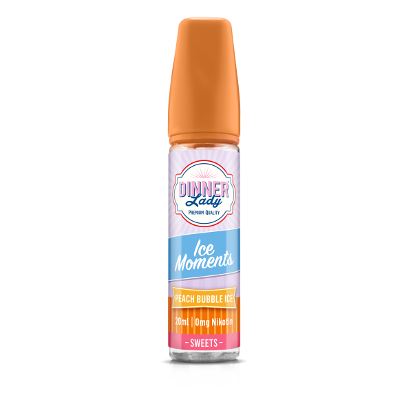 Dinner Lady Moments Peach Bubble Ice Longfill 20 ml