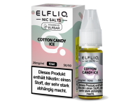 Elfbar ElfLiq Cotton Candy Ice - Nikotinsalz Liquid 10ml