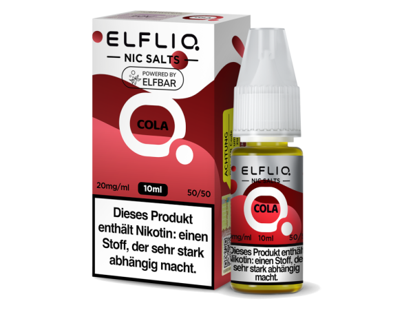 Elfbar ElfLiq Cola - Nikotinsalz Liquid 10ml
