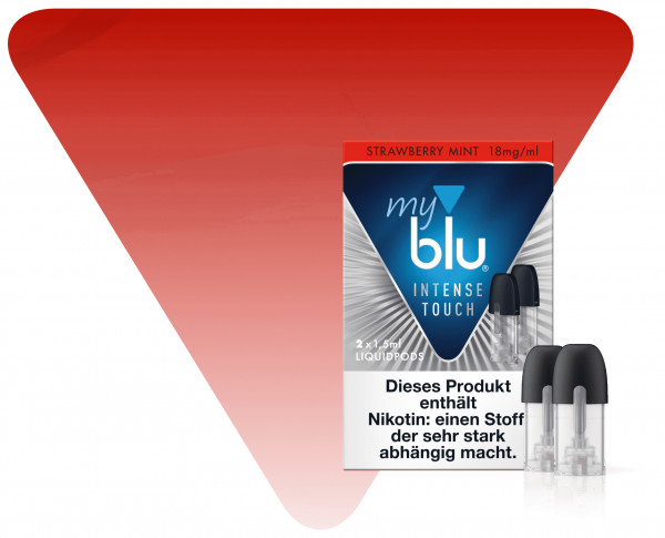 myBlu Pod Intense Touch Strawberry 2er Pack