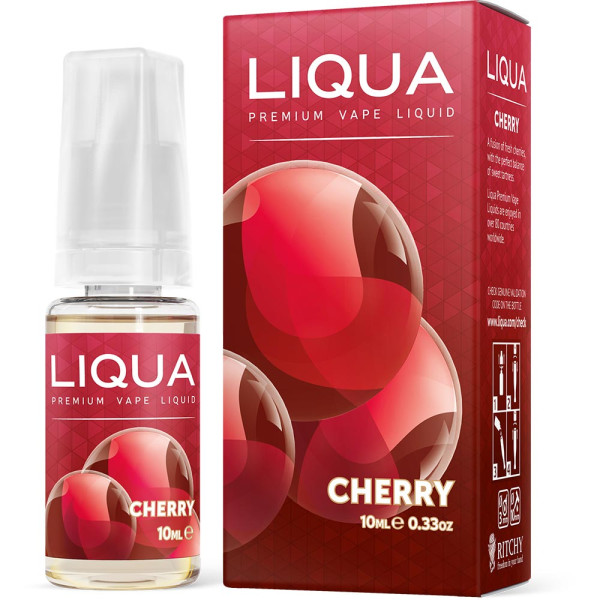 LIQUA Cherry - Nikotinfreies eLiquid für e-Zigaretten und e-Shishas