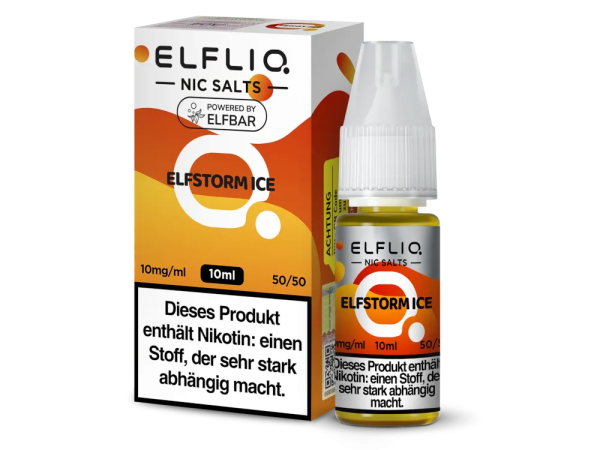 Elfbar ElfLiq Elfergy Ice - Nikotinsalz Liquid 10ml