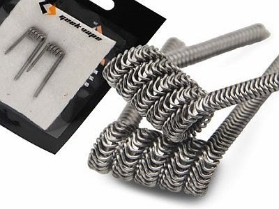 Prebuild Alien Clapton Coil + Wickelwatte