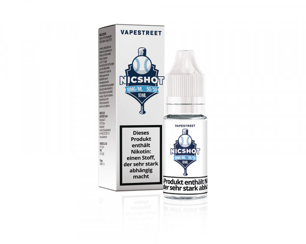 Vapestreet Nikotinshot 50/50 18 mg