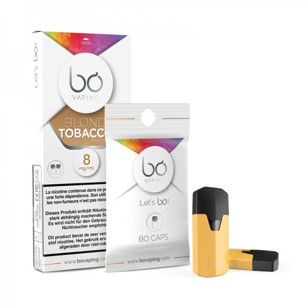BO Vaping Cap Blond Tobacco/MI5 2er Pack