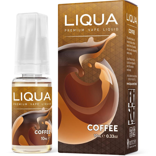 LIQUA Coffee - Nikotinfreies eLiquid für e-Zigaretten und e-Shishas