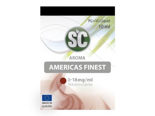 SC Liquid Americas Finest Tabak