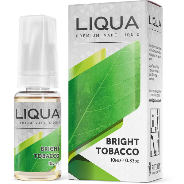 LIQUA Bright Tobacco - Nikotinfreies eLiquid für e-Zigaretten und e-Shishas