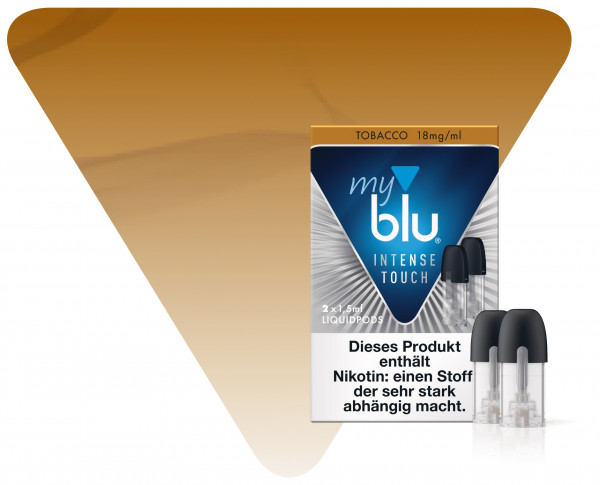 myBlu Pod Intense Touch Tobacco 2er Pack