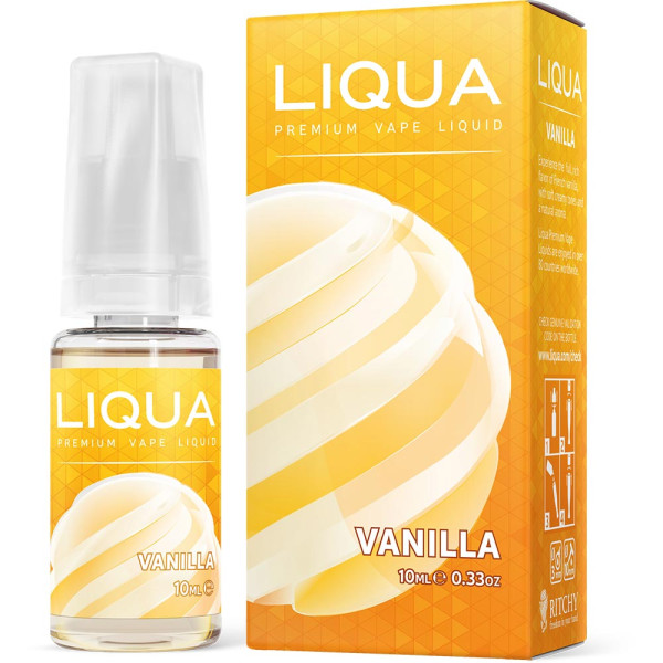 LIQUA Vanilla - Nikotinfreies eLiquid für e-Zigaretten und e-Shishas