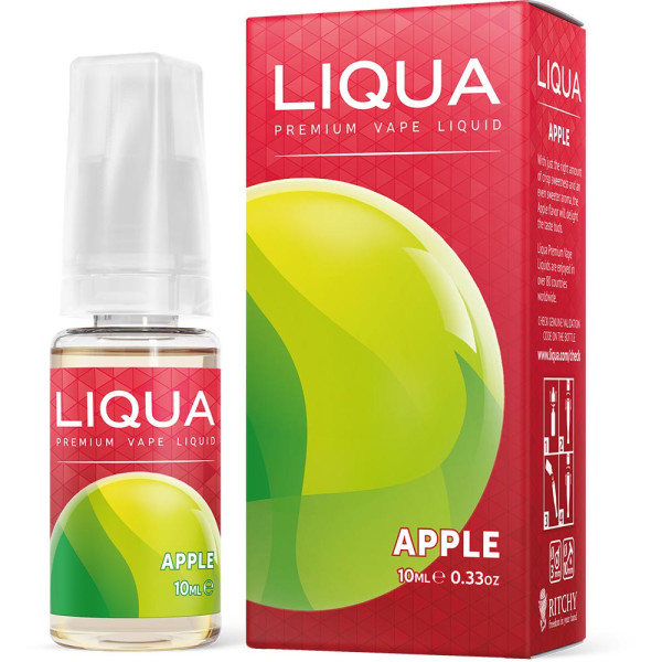 LIQUA Apple - Nikotinfreies eLiquid für e-Zigaretten und e-Shishas