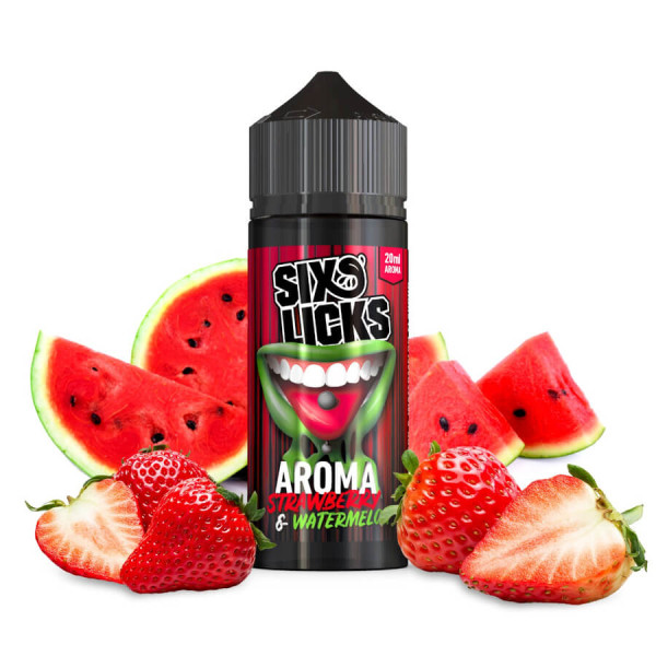 Six Licks Strawberry Watermelon