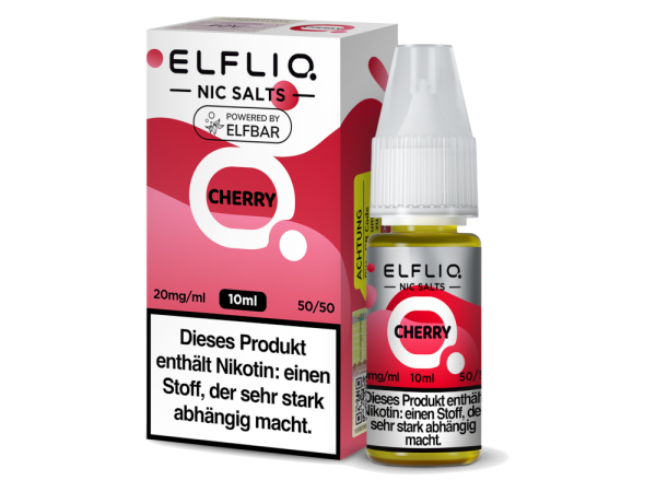 Elfbar ElfLiq Cherry - Nikotinsalz Liquid 10ml
