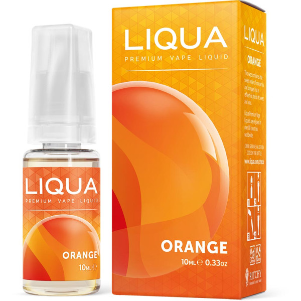 LIQUA Orange - Nikotinfreies eLiquid für e-Zigaretten und e-Shishas